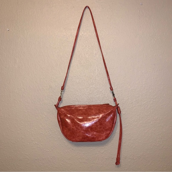 Anthropologie Handbags - Anthropologie Lucie Faux Leather Boho Crossbody Purse